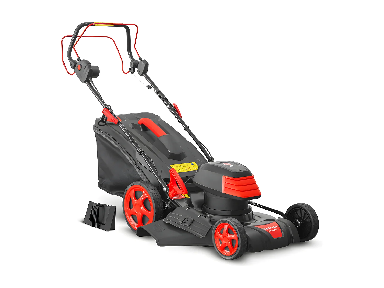 Tondeuse à gazon électrique tractée 1800W - 46CM avec carter en acier - Elem Garden