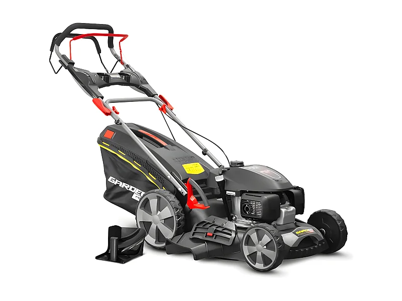 Tondeuse thermique tractée 167CC avec moteur Honda, mulching et éjection latérale - Gardeo Pro