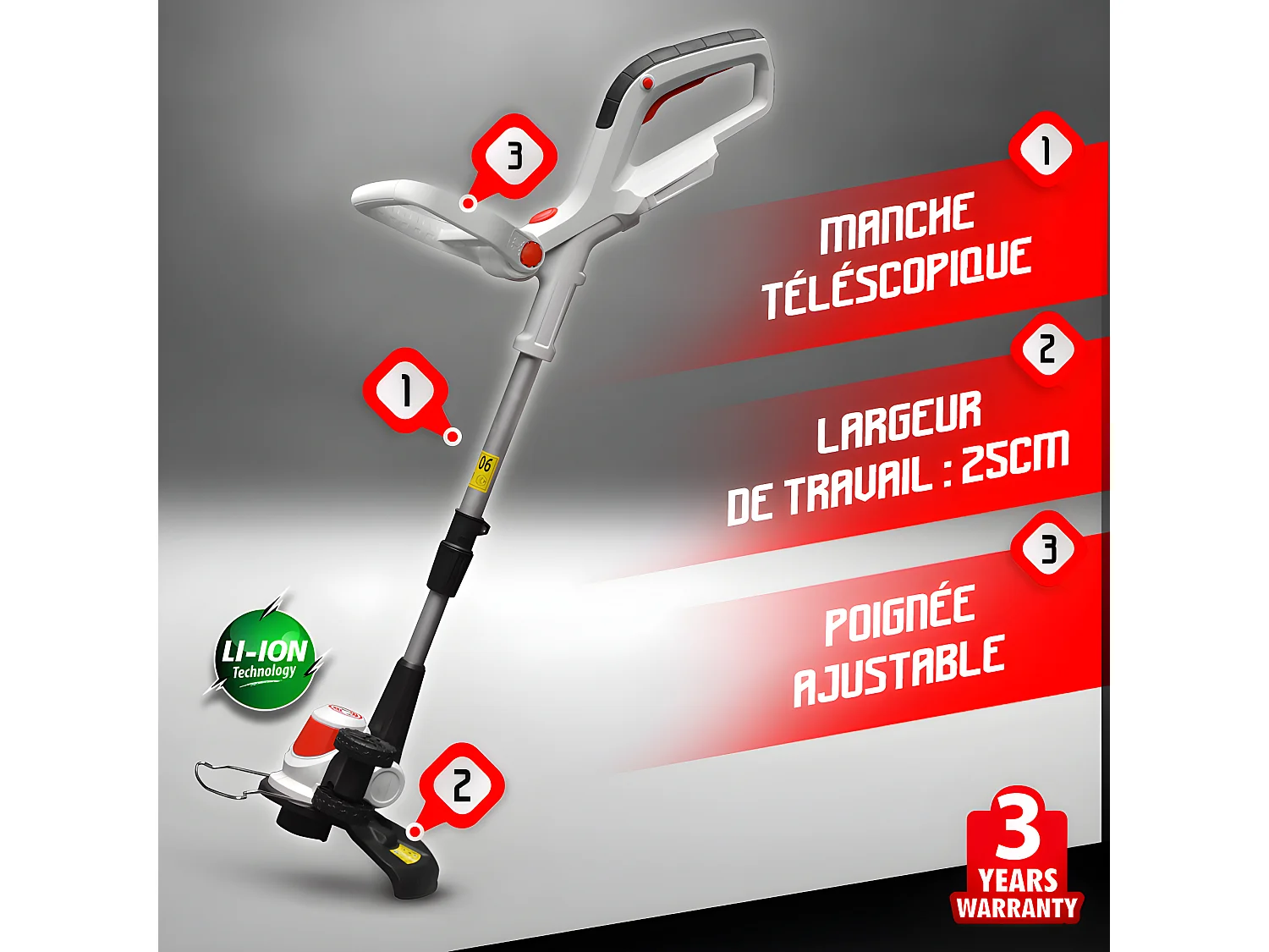 Kit 3 machines rechargeables 20V max + 2 batteries