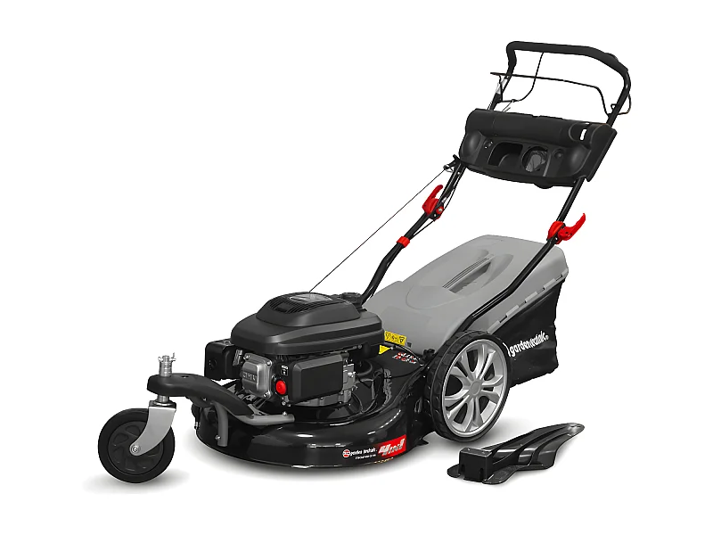 Tondeuse thermique tractée 3 roues 196cc - 55cm - 65L - Elem Garden