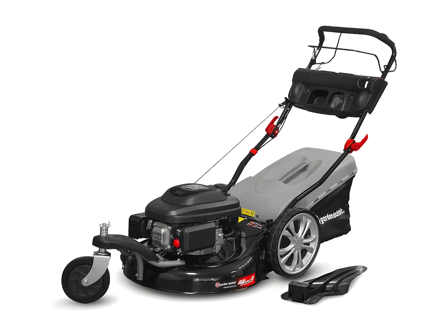 Tondeuse thermique tractée 3 roues 196cc - 55cm - 65L - Elem Garden