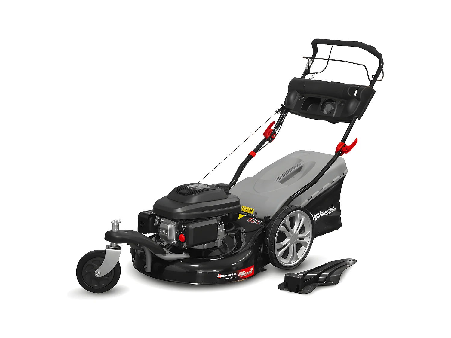 Tondeuse thermique tractée 3 roues 196cc - 55cm - 65L - Elem Garden
