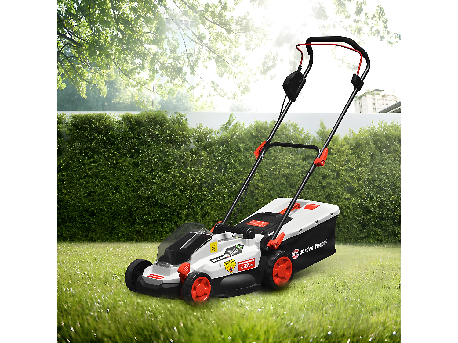 Tondeuse rechargeable 20V-4Ah -  33 cm  - Batterie et chargeur fournis