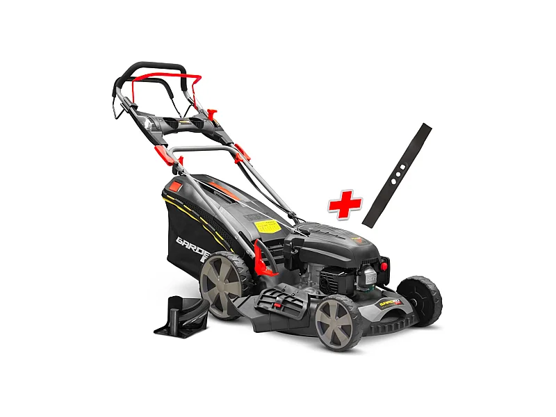 Zelfrijdende Benzine Grasmaaier 170 CC - 50,8 cm met 2 Messen, Mulchfunctie en Zijuitworp - Garde Pro