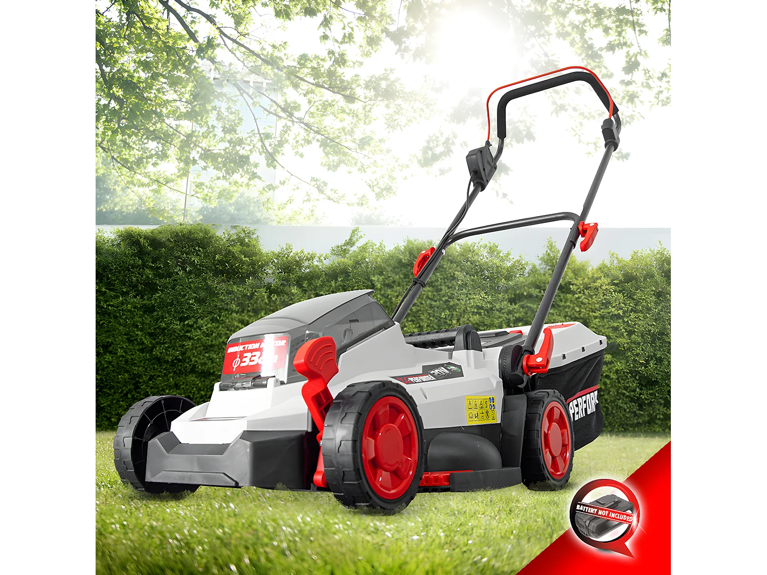 Tondeuse rechargeable 20V max 33 cm livrée sans batterie - X-Performer