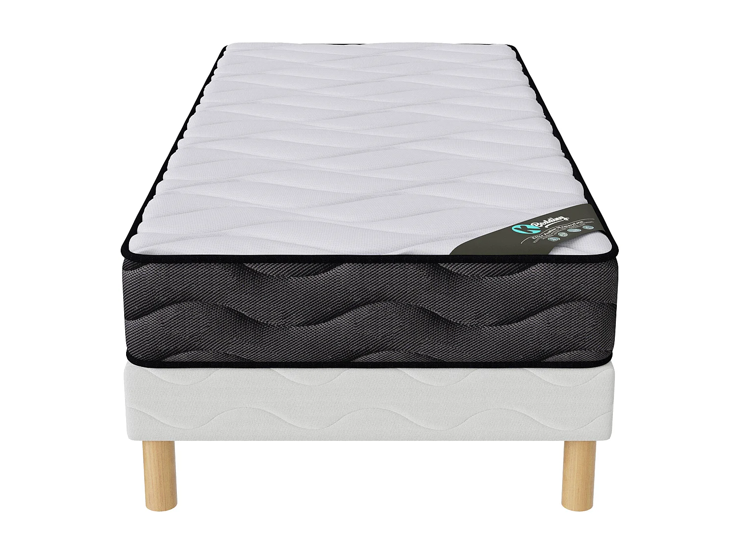 3D |Ensemble Matelas 90x190 Hauteur 20cm