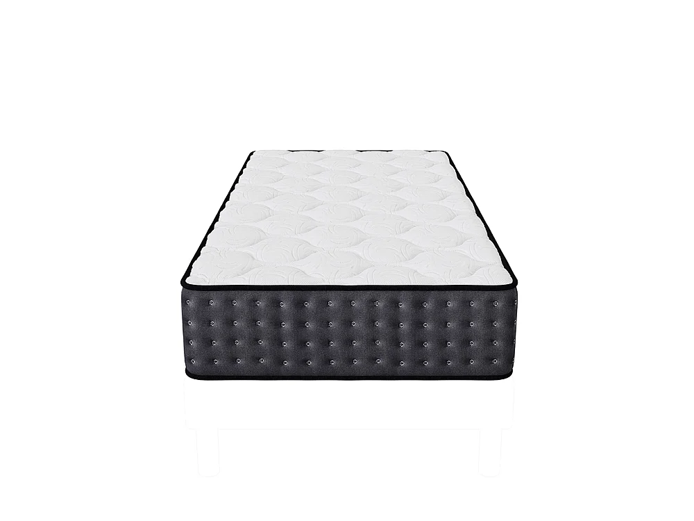 Ensemble Sommier + Matelas Cosmos 26 cm – 90x190 – Mousse Polyuréthane