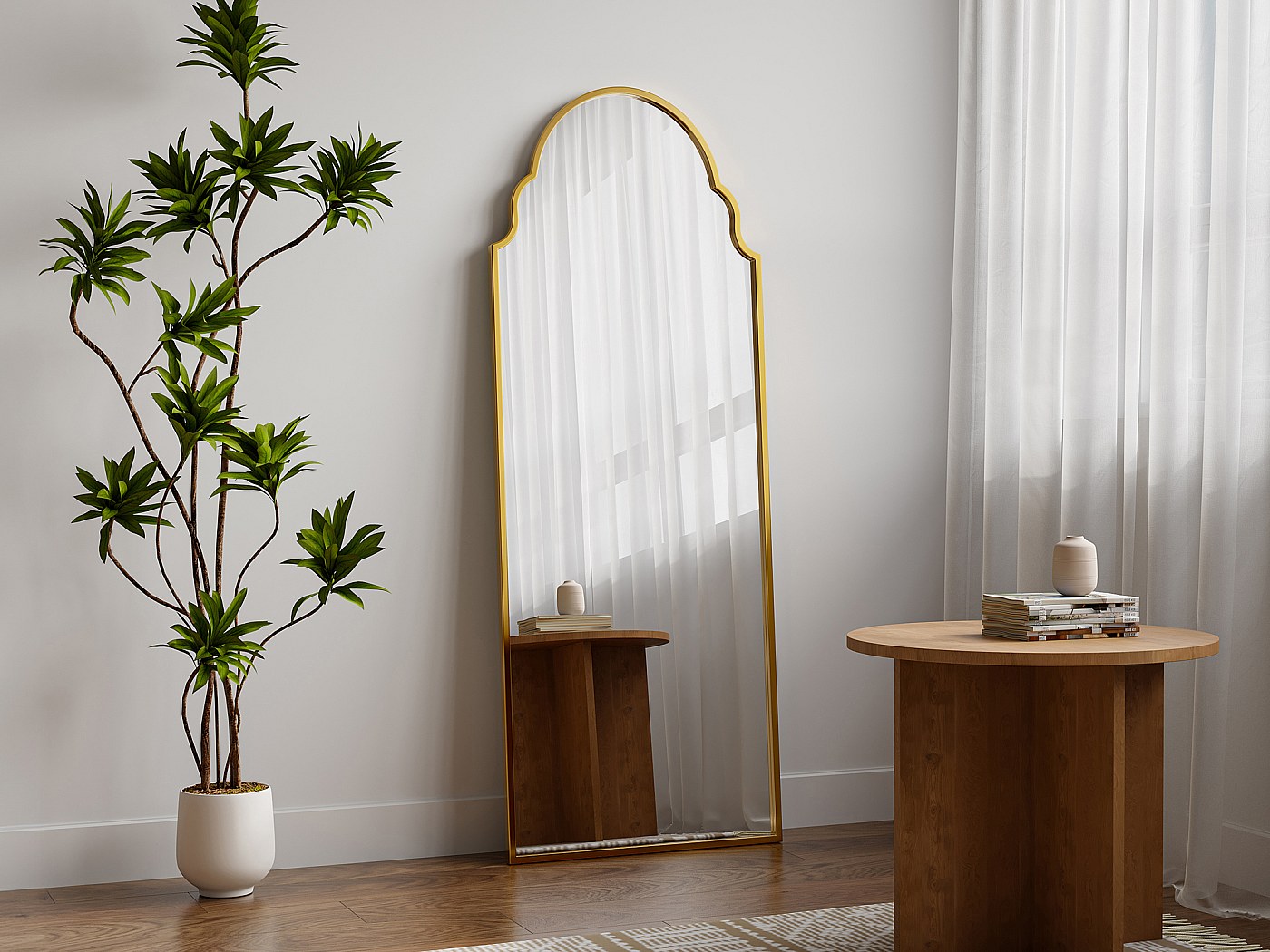 SUMTREE Miroir De Maquillage Miroir Décoratif Vintage Ovale Et Double-Face Miroir Pour Table Photographie Dressing Petit Argente - 8