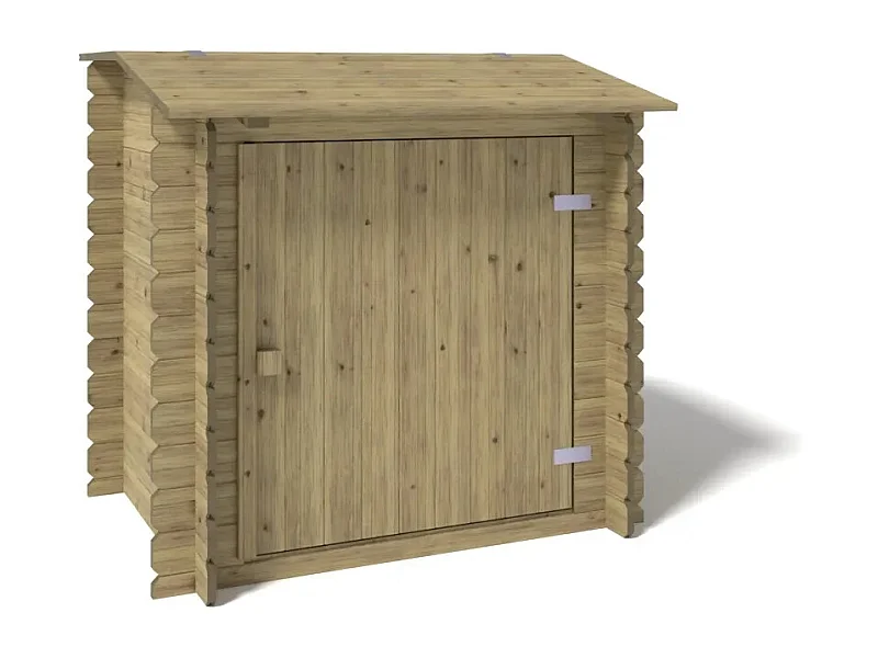 Armadietto da giardino per piscina per attrezzature 1.20x0.89 m H.1.13 m - Impregnato - SZA7 - ALTANKA