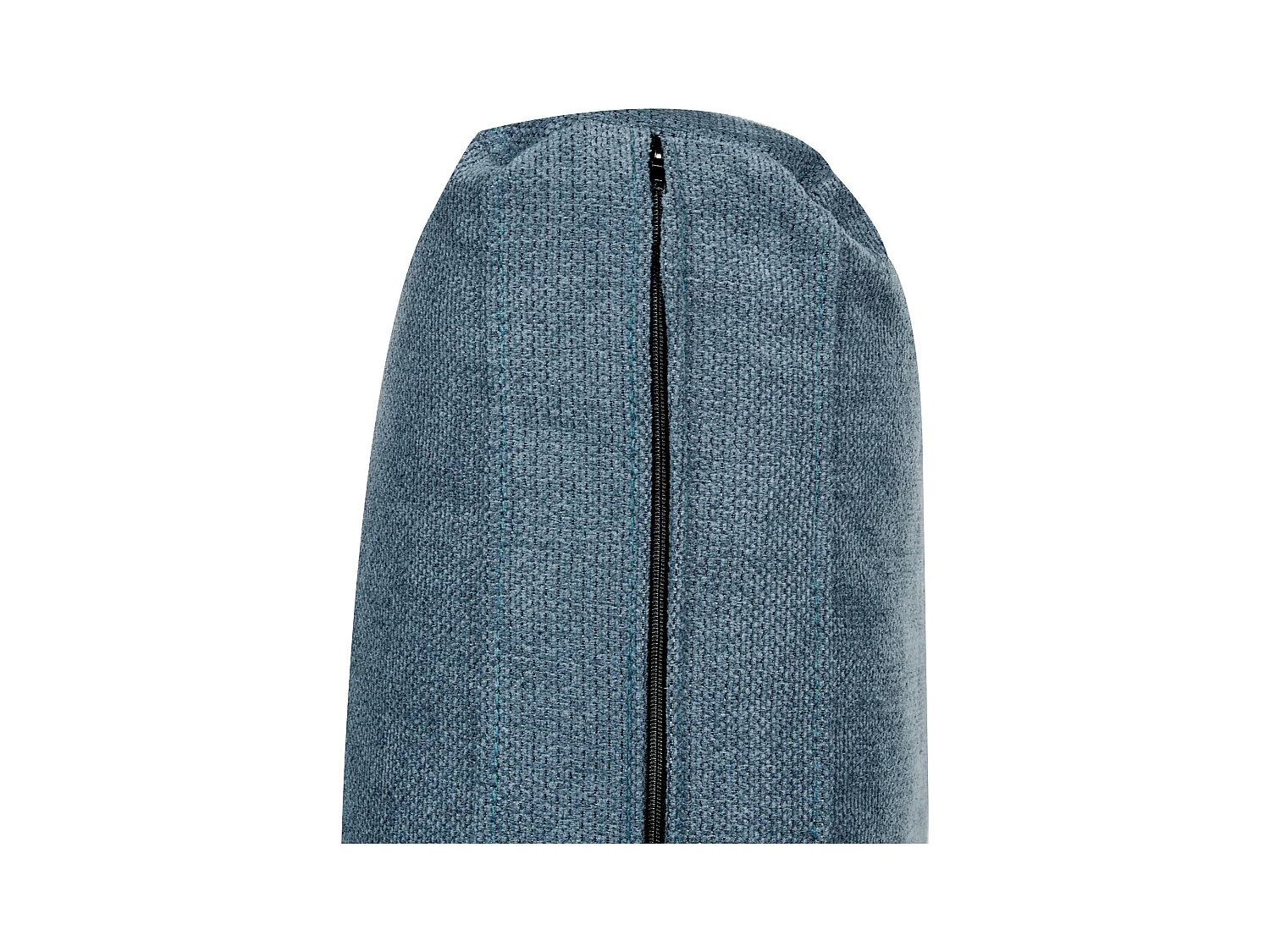 Ecksofa VINTERBRO Chenillegewebe Blau 4-Sitzer rechtsseitig