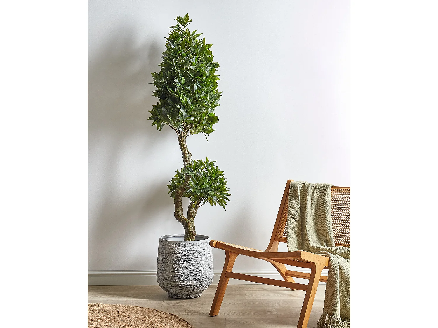 Kunstpflanze im Blumentopf 160 cm LAURELE