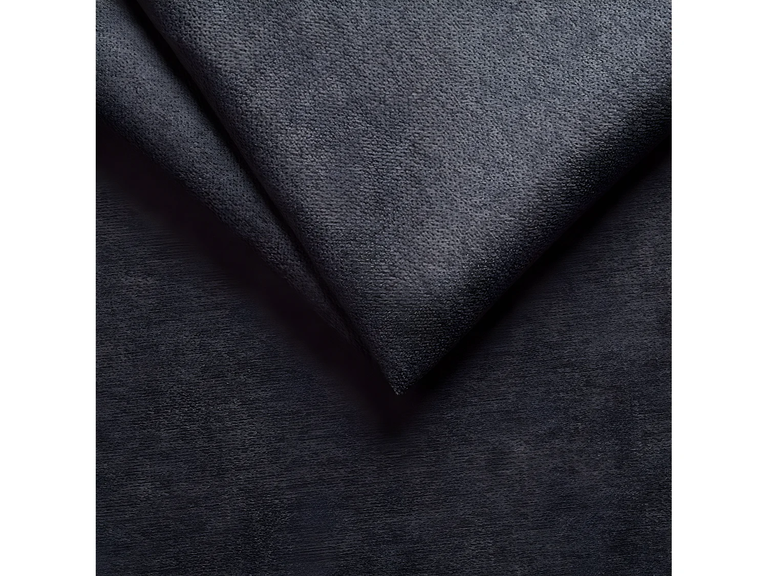 Modernes Sofa 2-Sitzer Harris mit Schwarz Metall Füßen