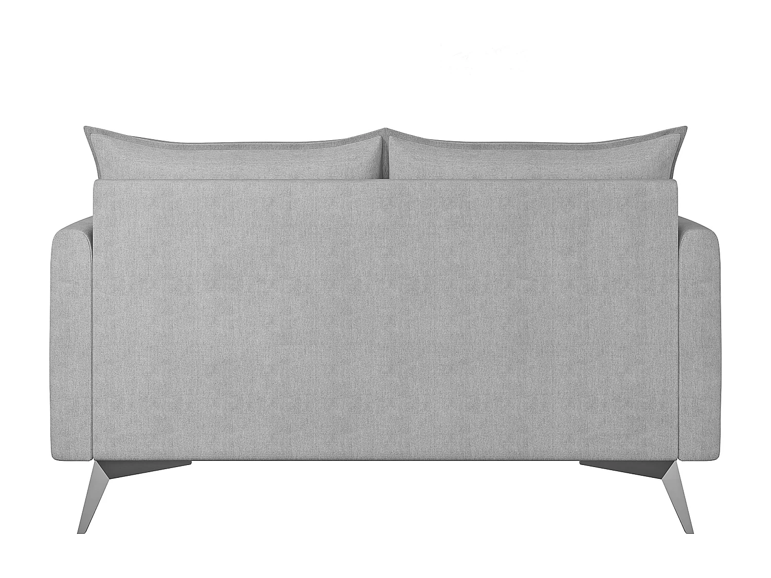 Modernes Sofa 2-Sitzer Harris mit Schwarz Metall Füßen