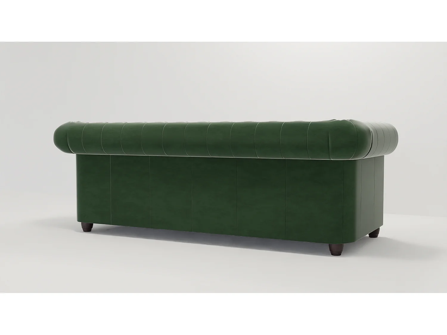 Liv 3-Sitzer Chesterfield Sofa Samt Bezug