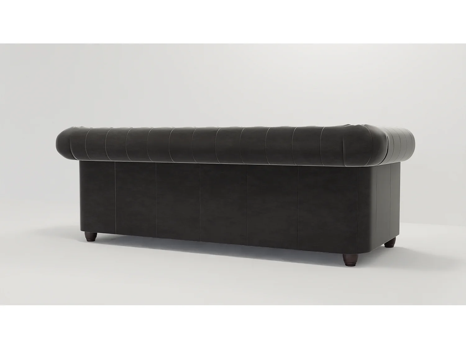 Liv 3-Sitzer Chesterfield Sofa Samt Bezug