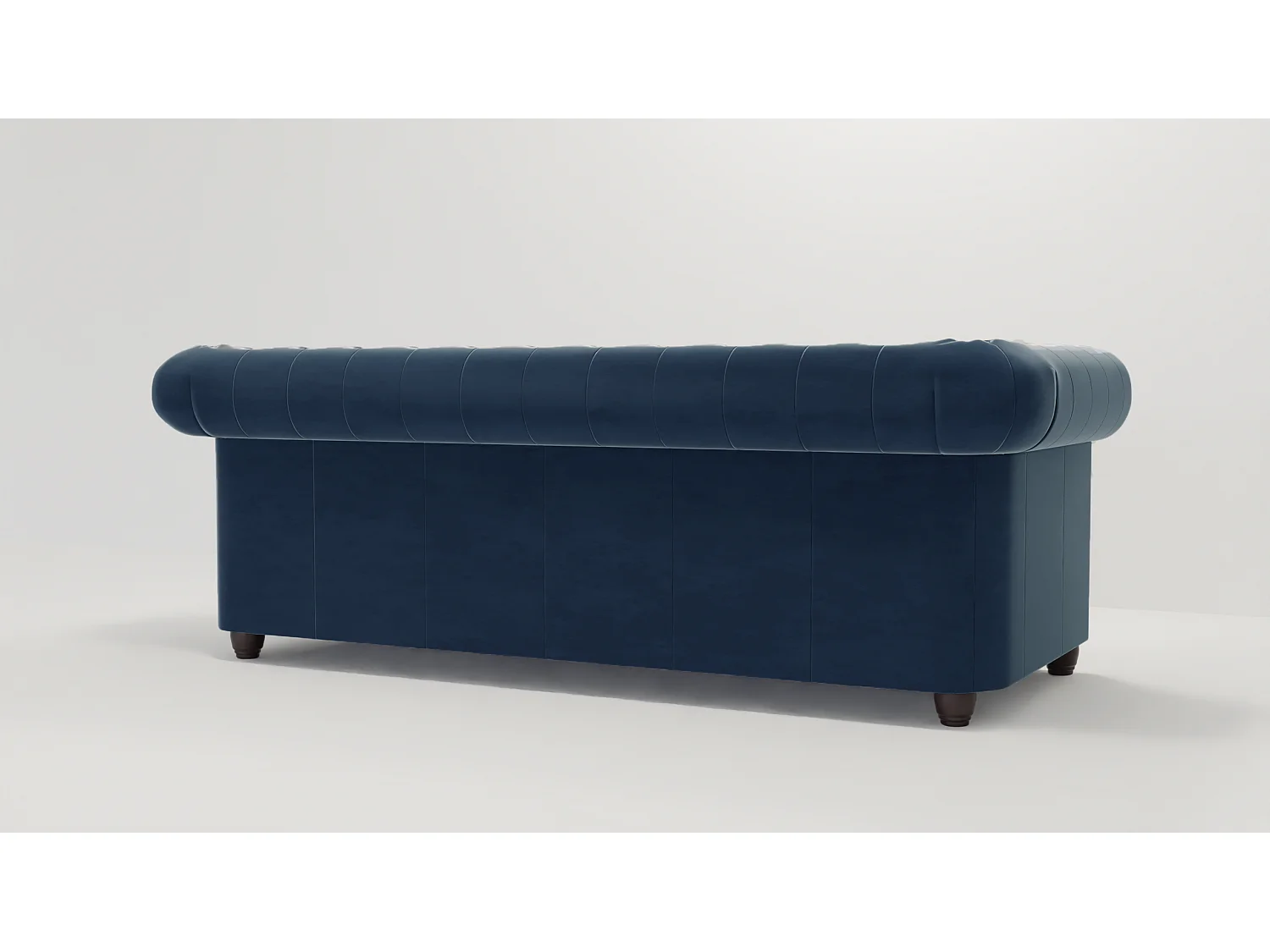 Liv 3-Sitzer Chesterfield Sofa Samt Bezug