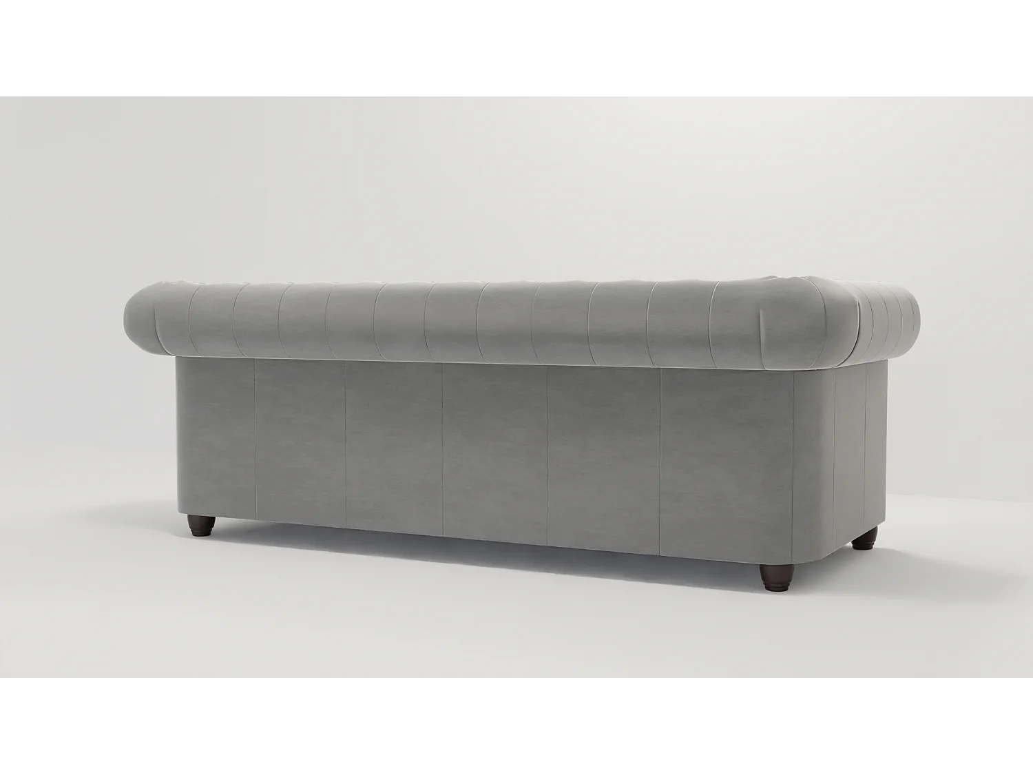 Liv 3-Sitzer Chesterfield Sofa Samt Bezug