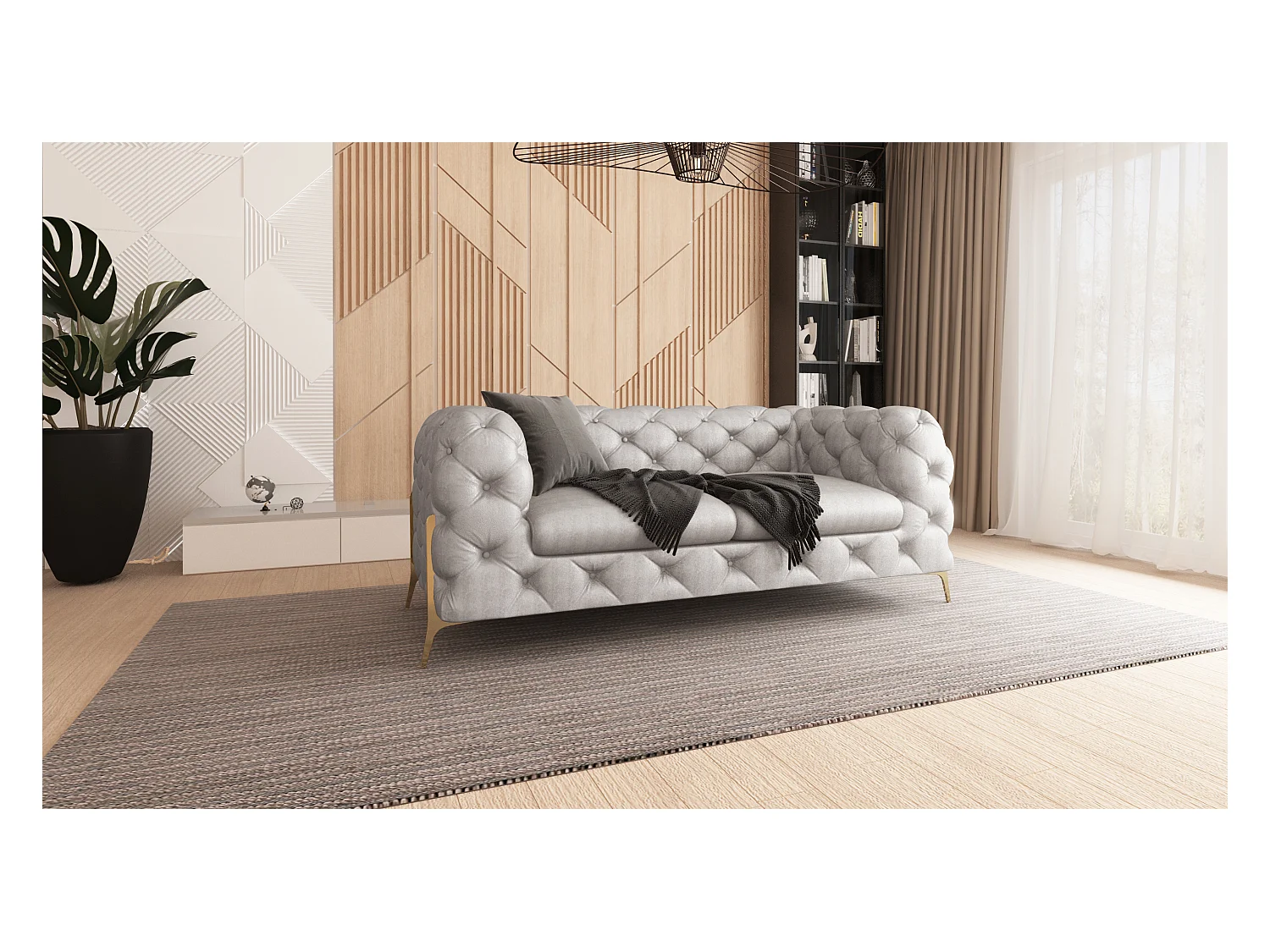 Chesterfield Remy Polstergarnitur 3+2+1