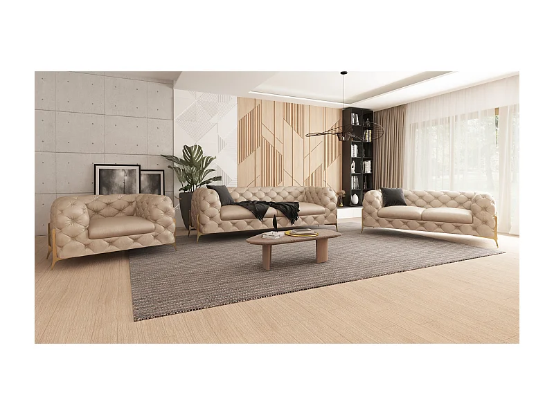 Chesterfield Remy Polstergarnitur 3+2+1