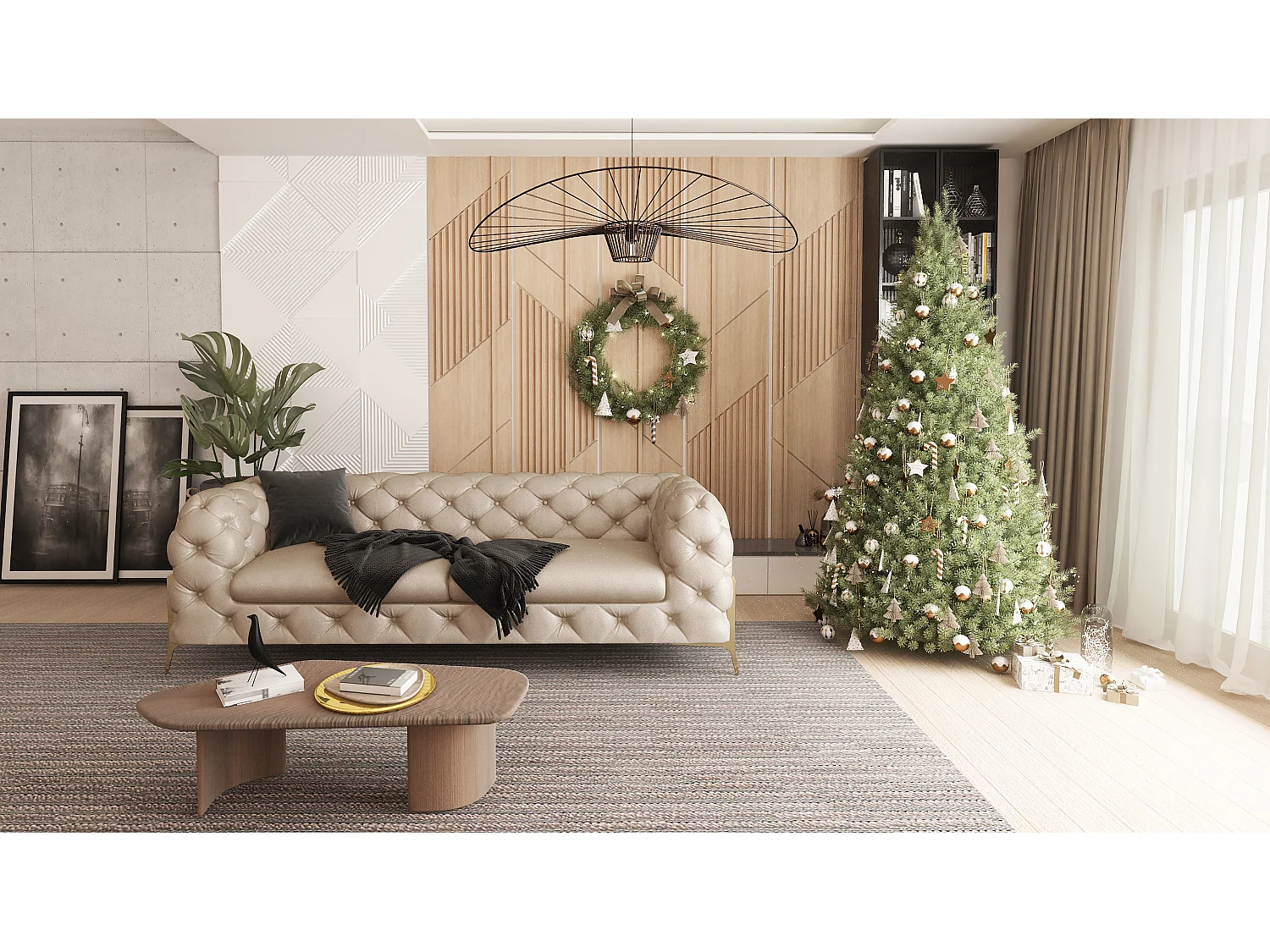 Chesterfield Remy Polstergarnitur 3+2+1