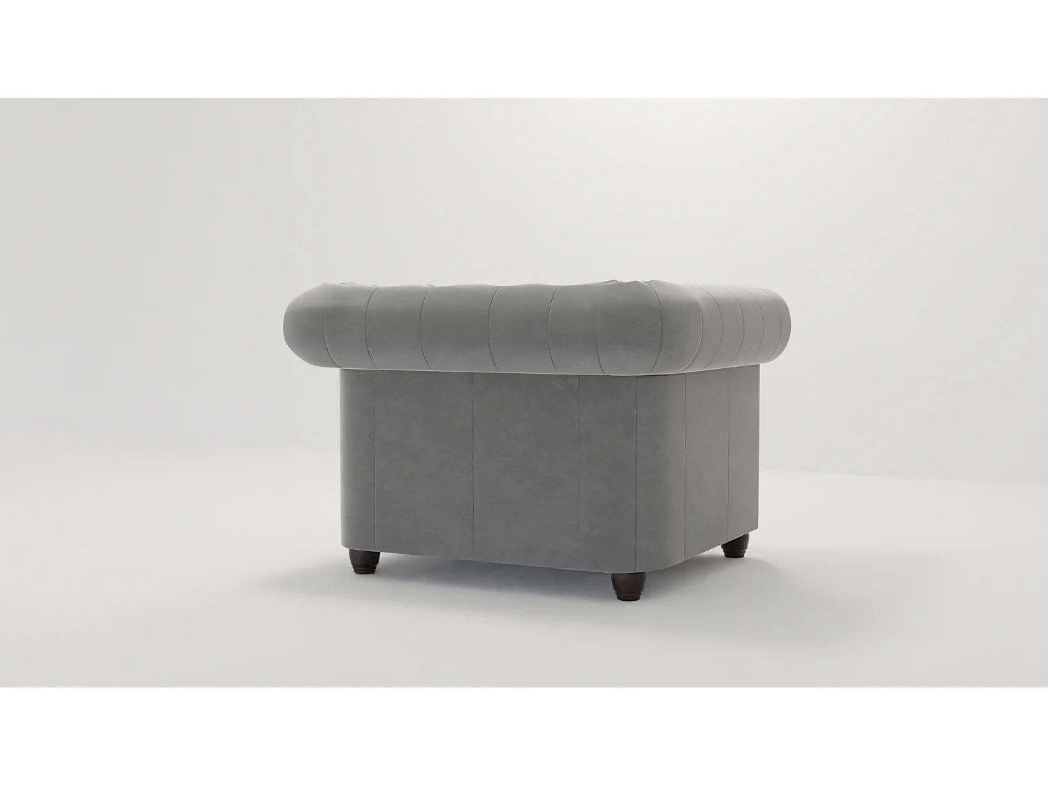 Liv Chesterfield Sessel Samt Bezug