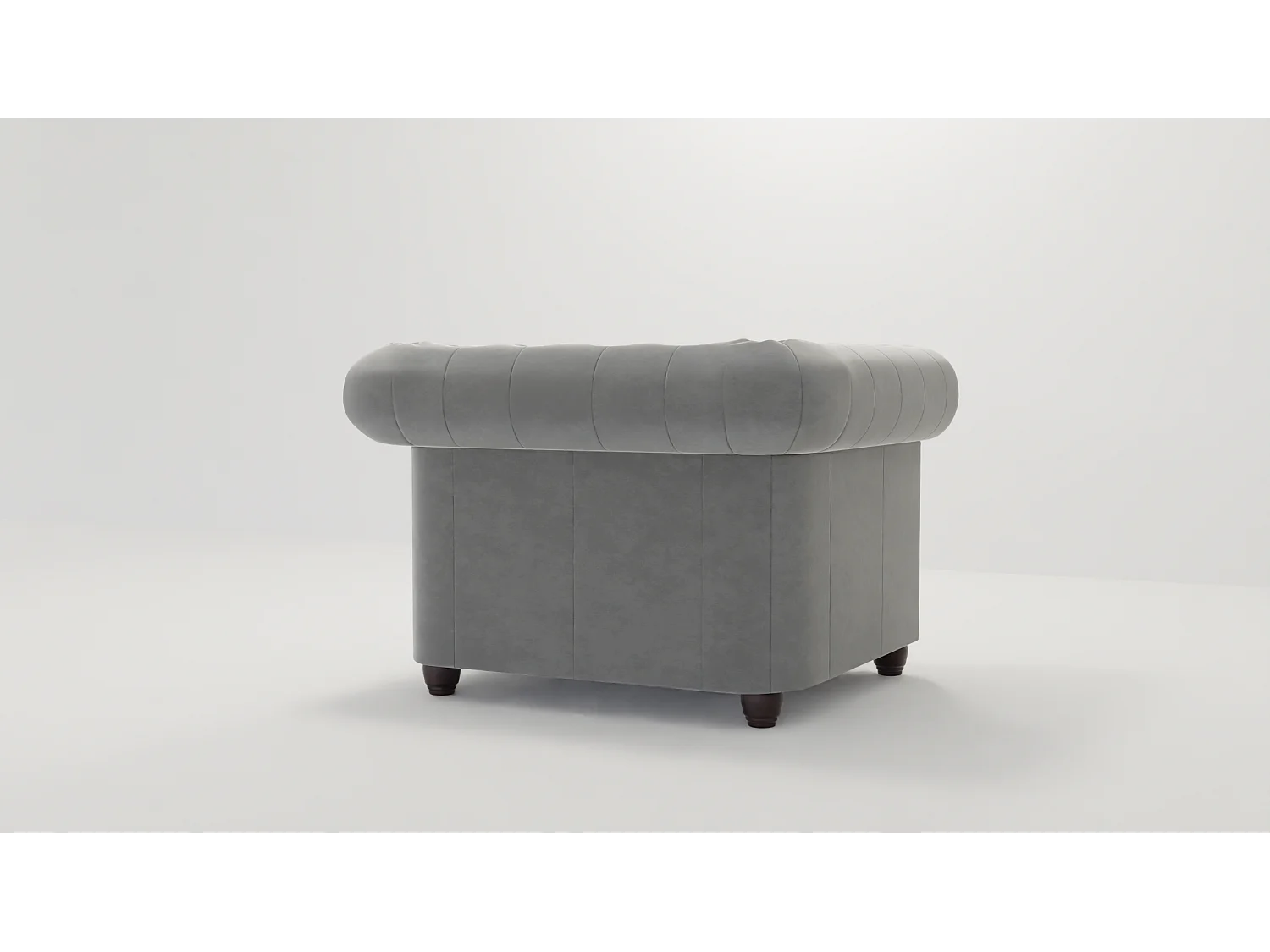 Liv Chesterfield Sessel Samt Bezug