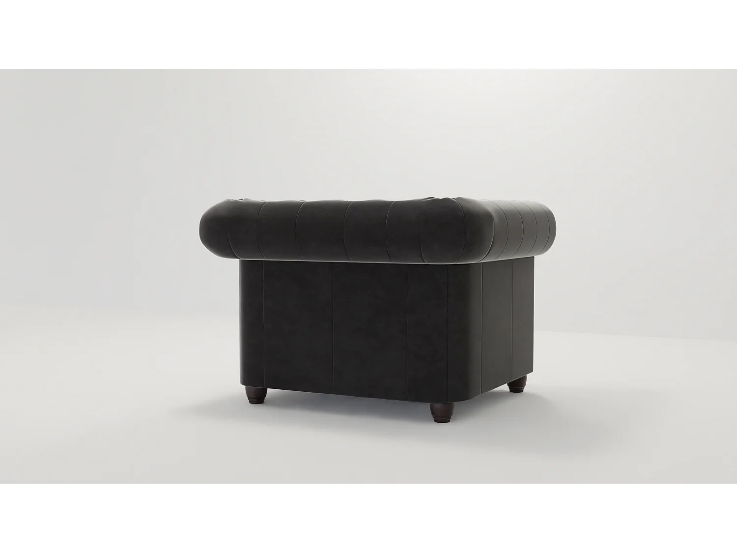 Liv Chesterfield Sessel Samt Bezug