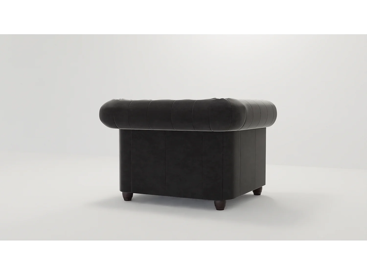 Liv Chesterfield Sessel Samt Bezug