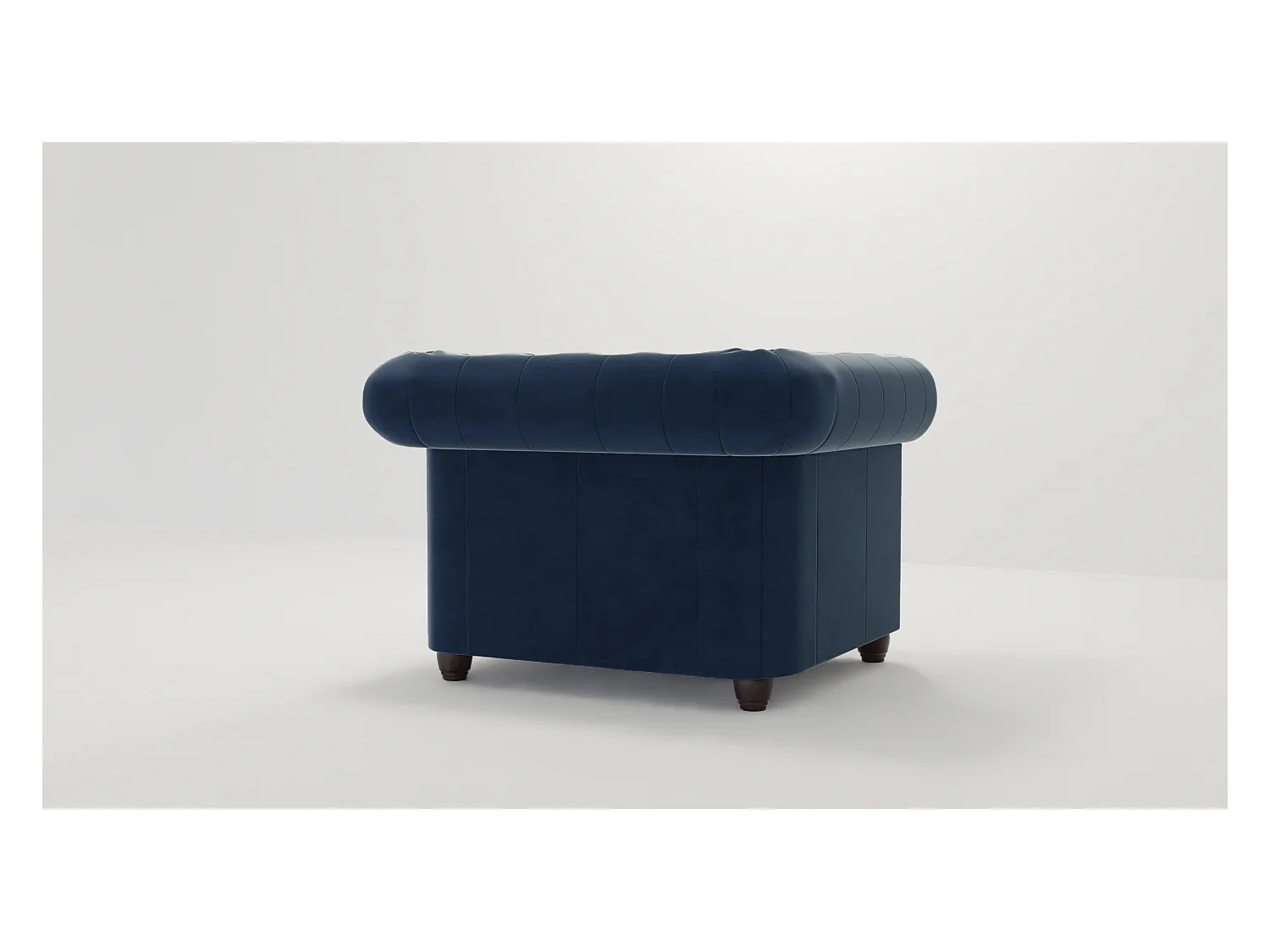 Liv Chesterfield Sessel Samt Bezug