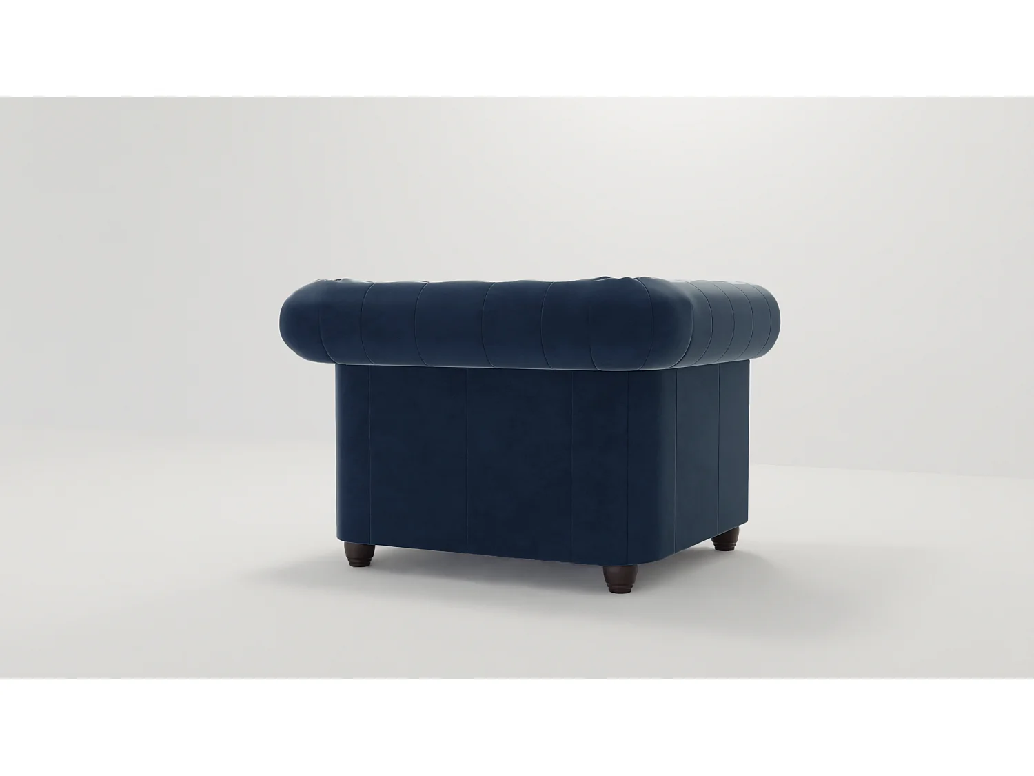 Liv Chesterfield Sessel Samt Bezug