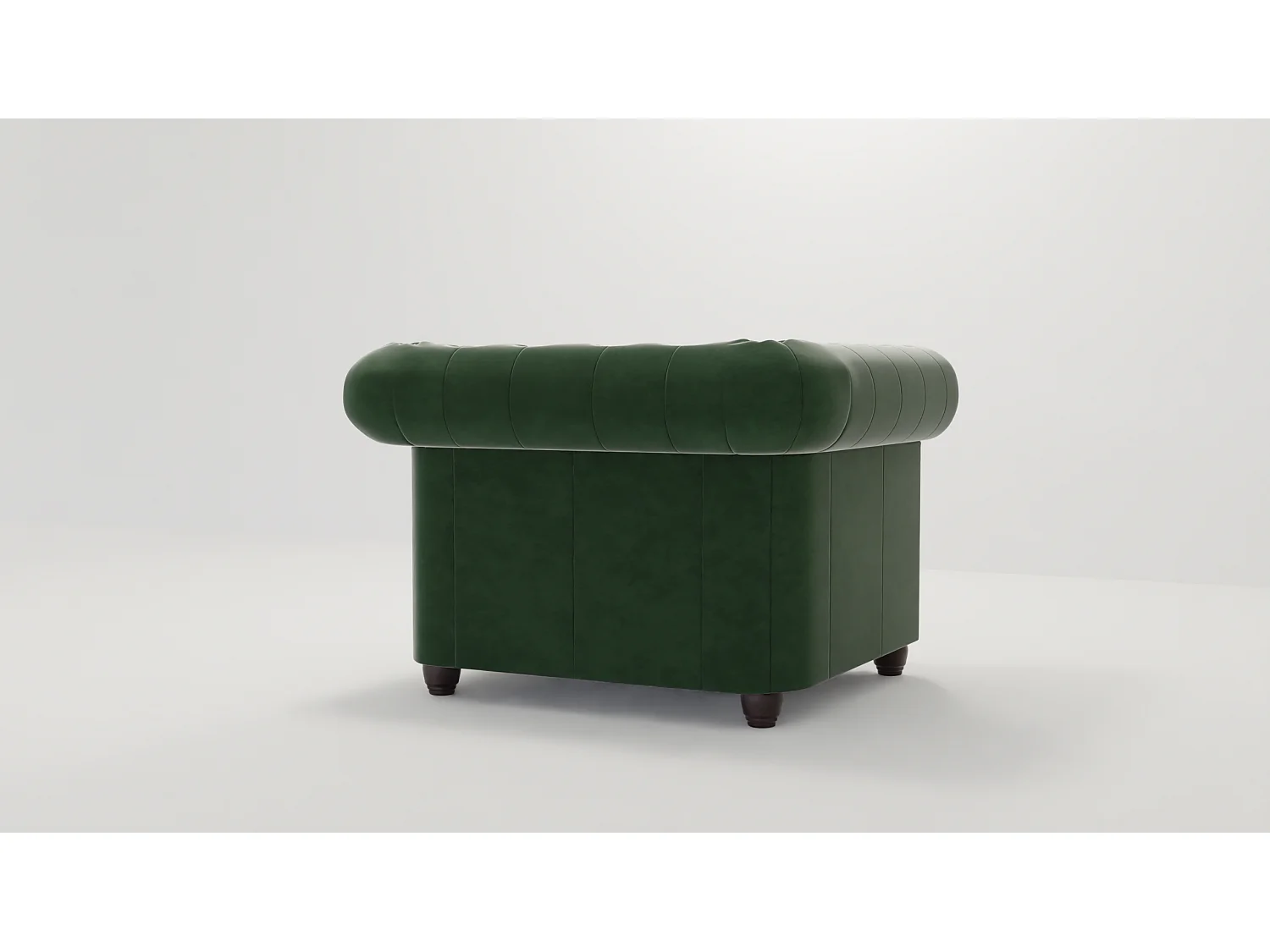 Liv Chesterfield Sessel Samt Bezug