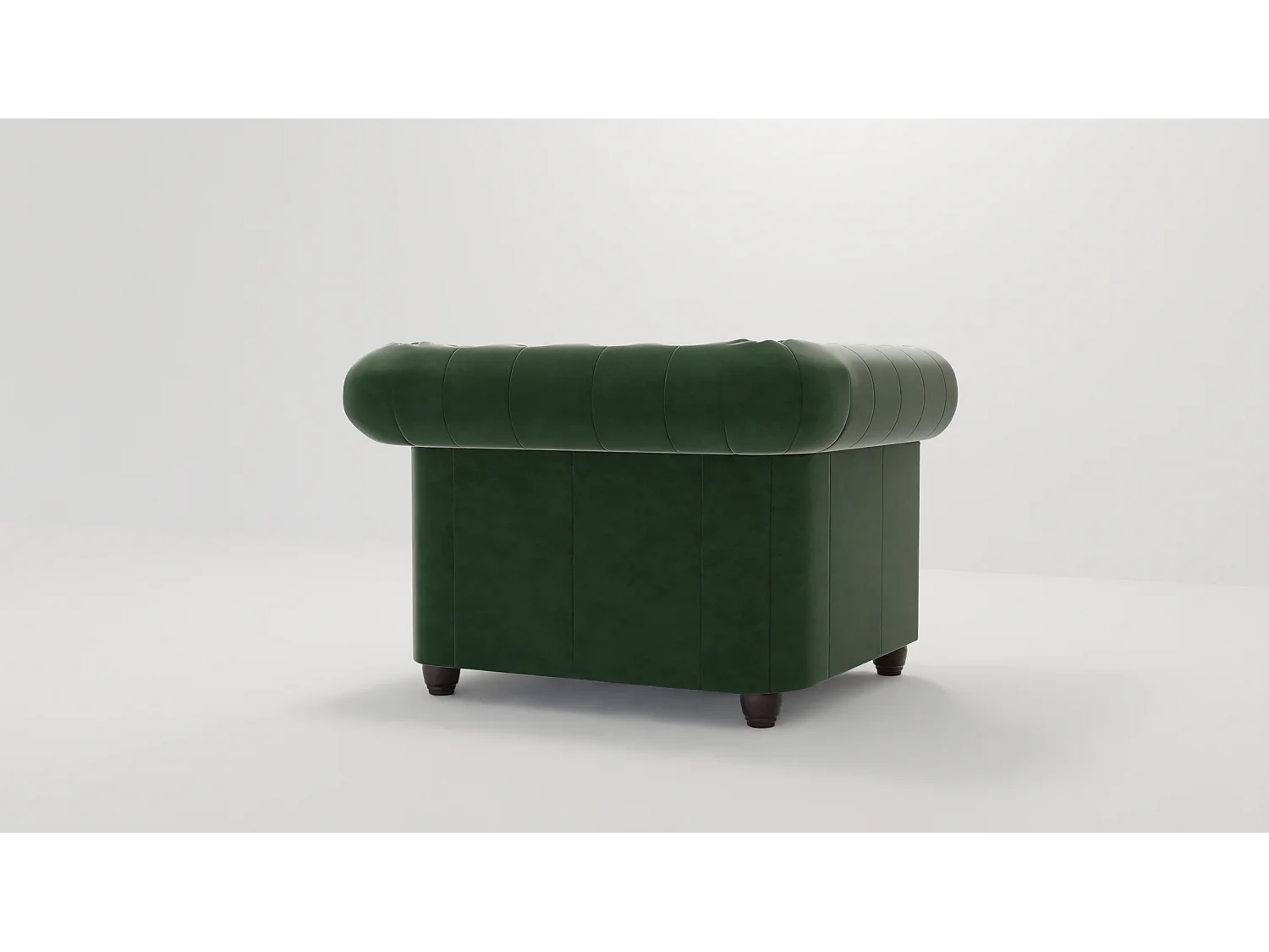 Liv Chesterfield Sessel Samt Bezug