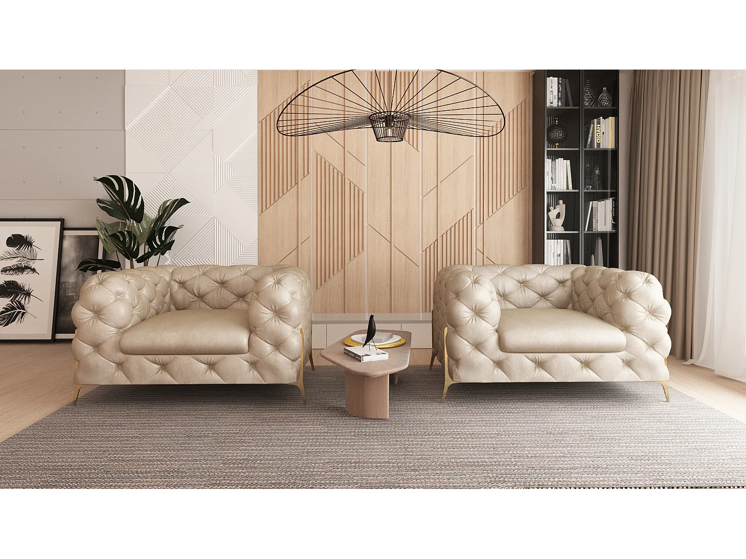 Remy Chesterfield Sessel