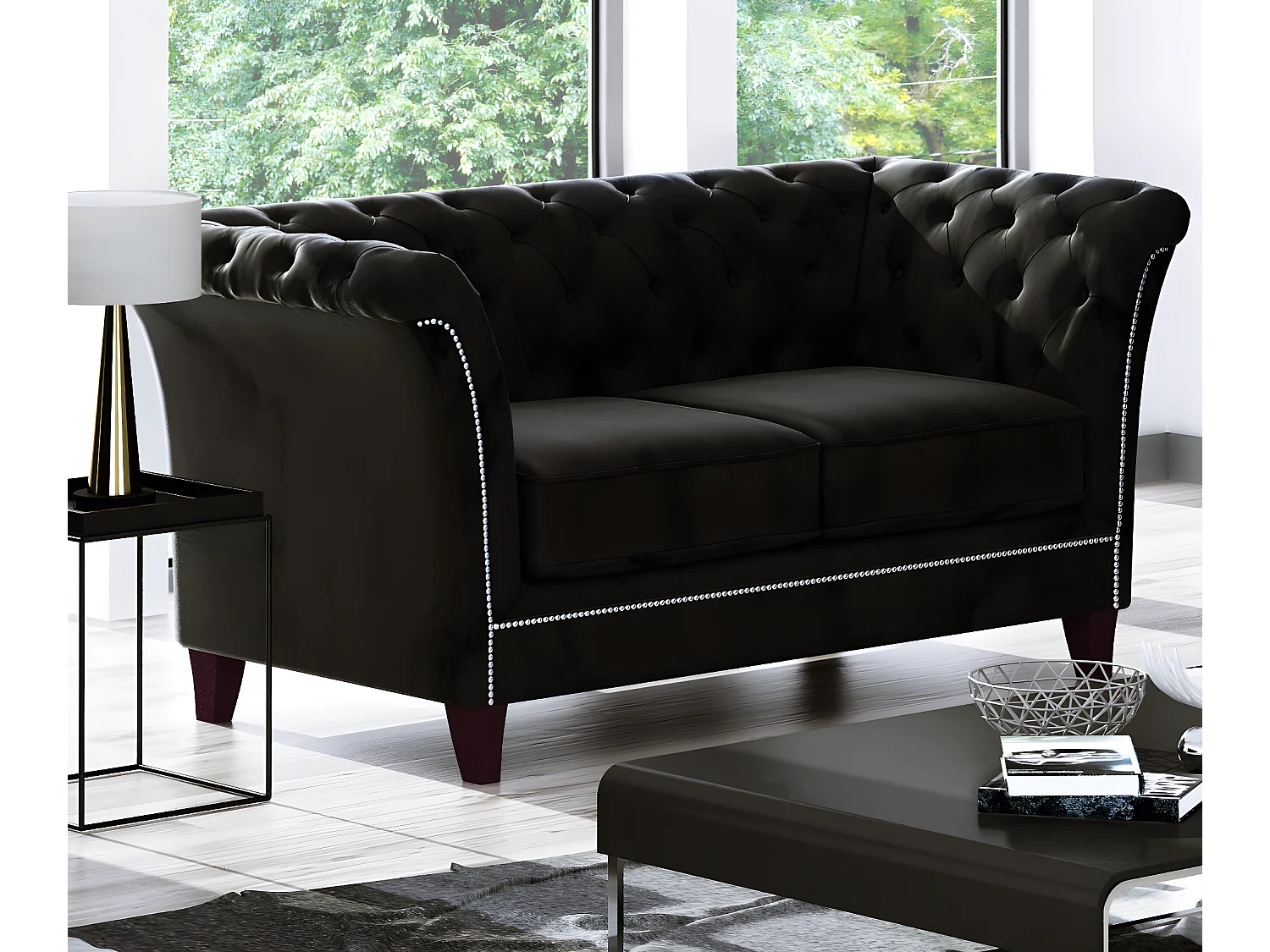 Chesterfield Cohen Polstergarnitur 3+2+1