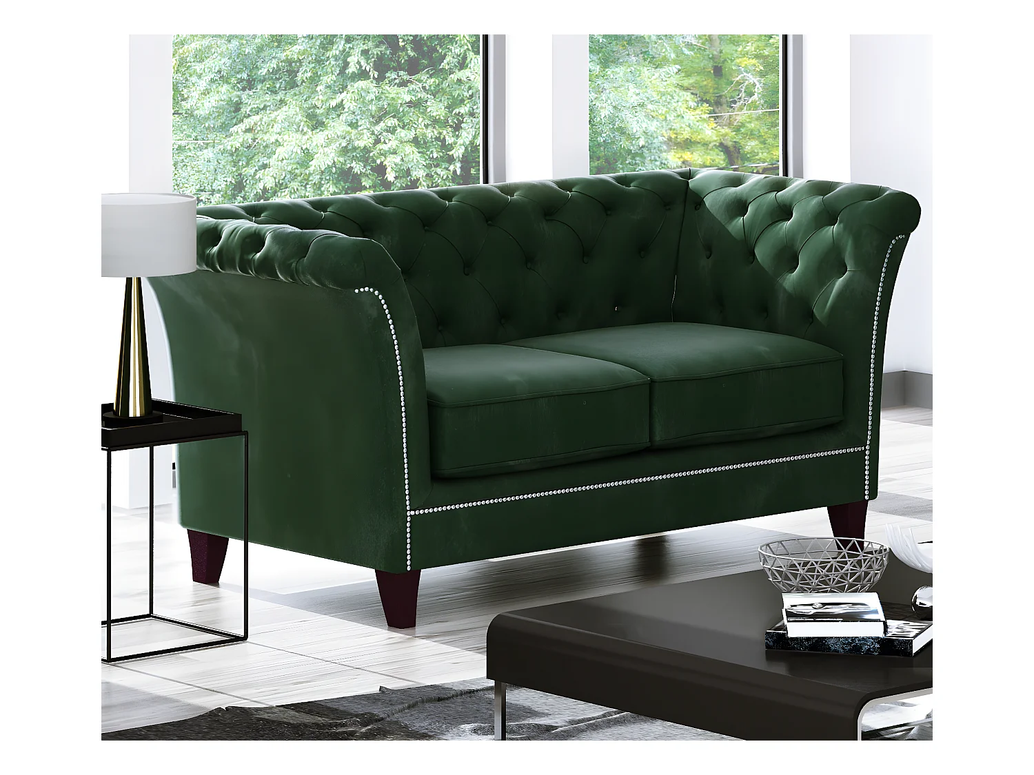 Chesterfield Cohen Polstergarnitur 3+2+1