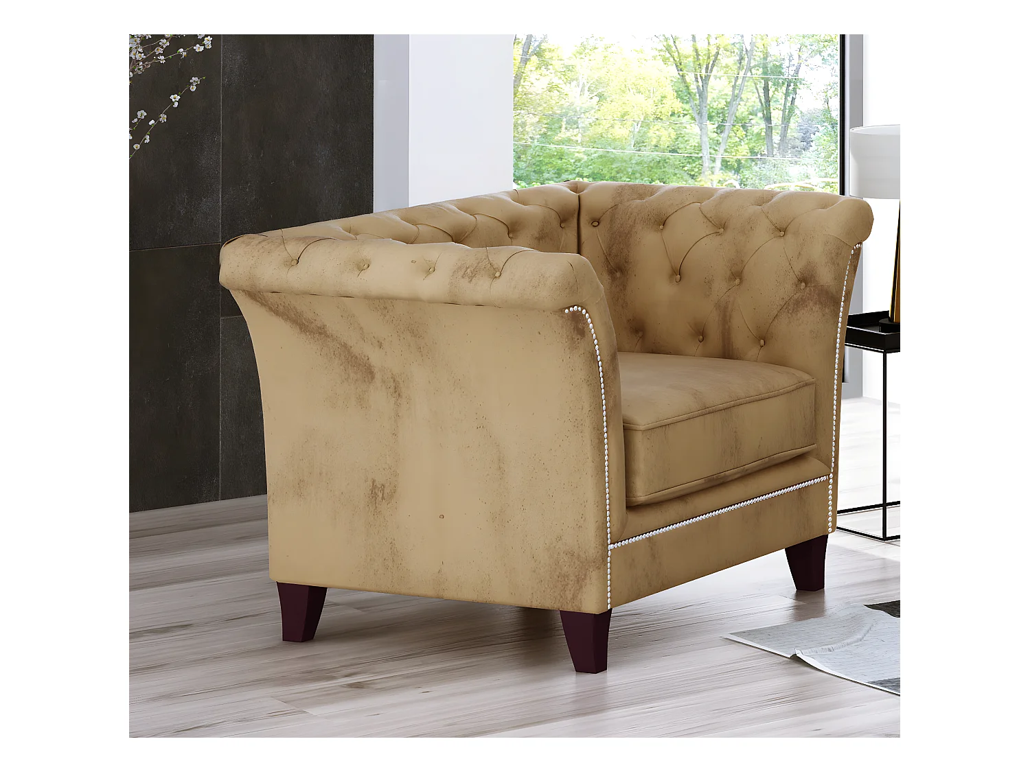 Chesterfield Cohen Polstergarnitur 3+2+1