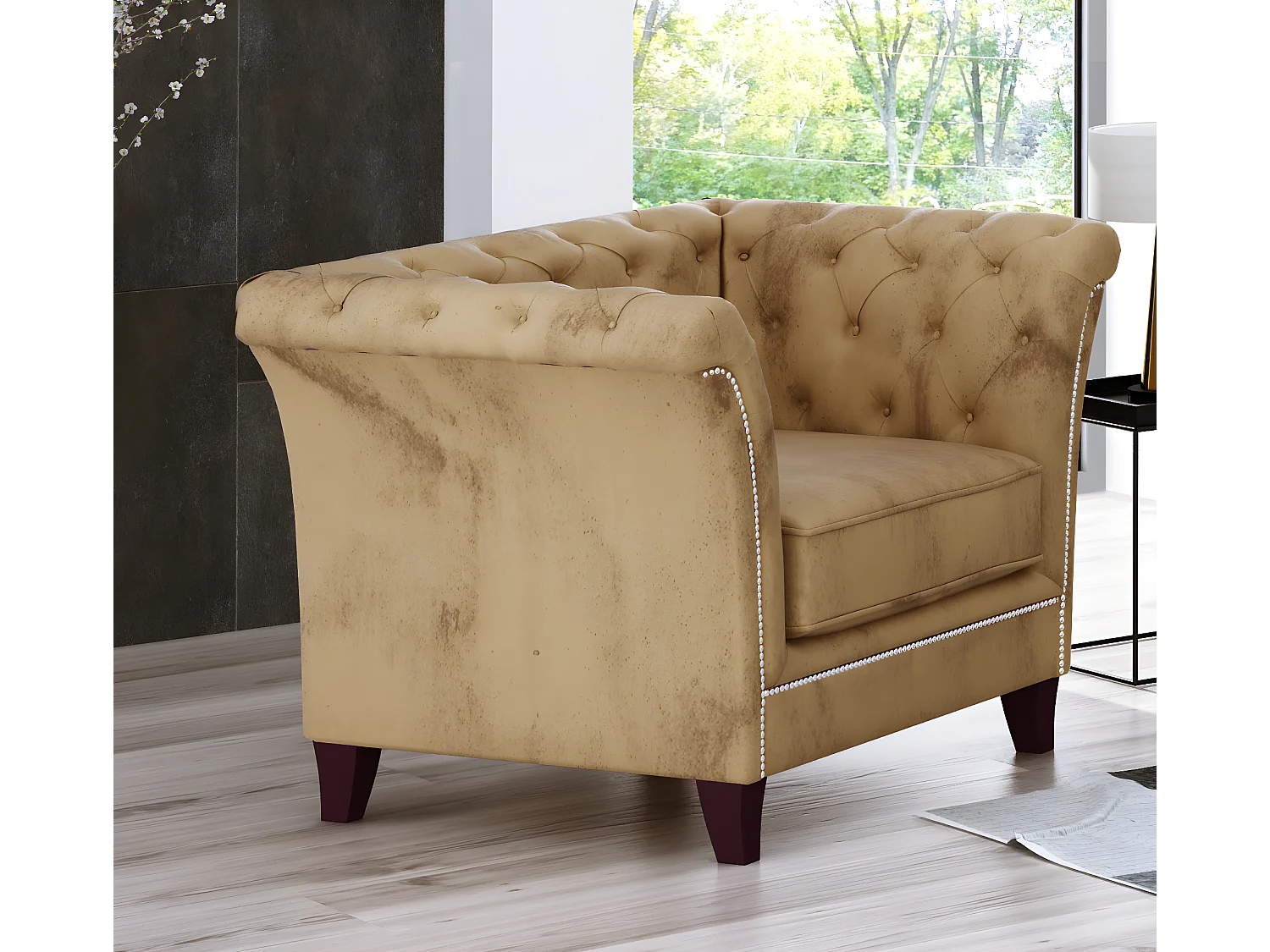 Chesterfield Cohen Polstergarnitur 3+2+1