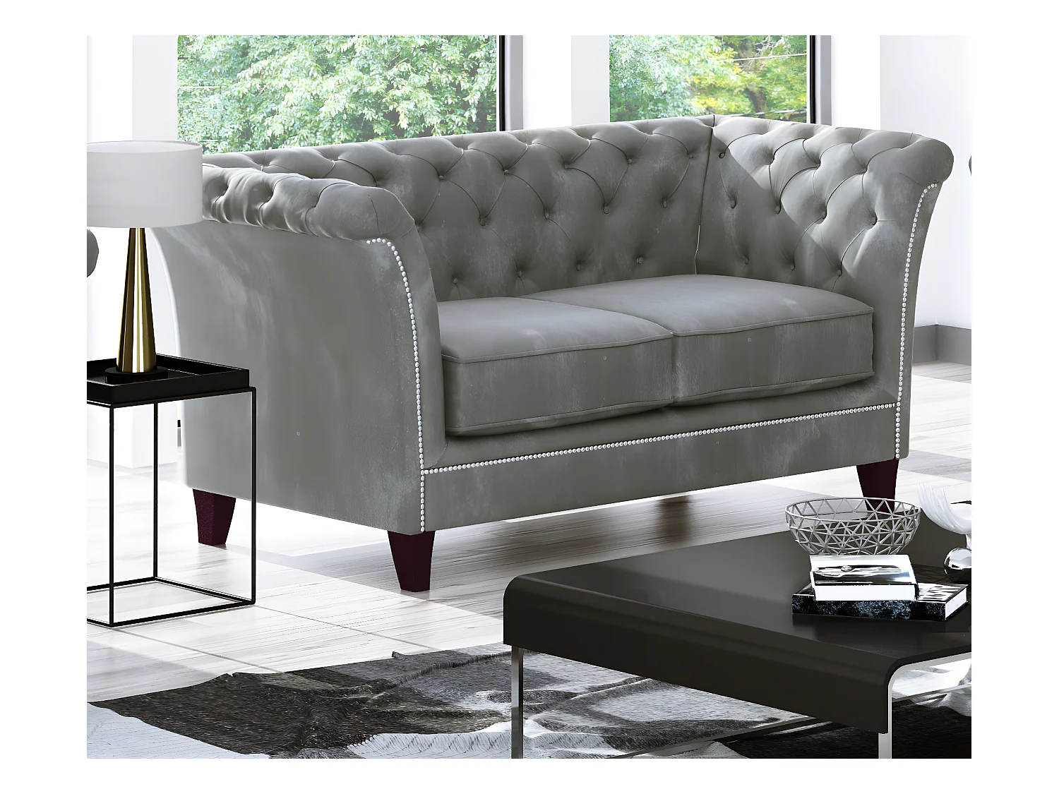 Chesterfield Cohen Polstergarnitur 3+2+1