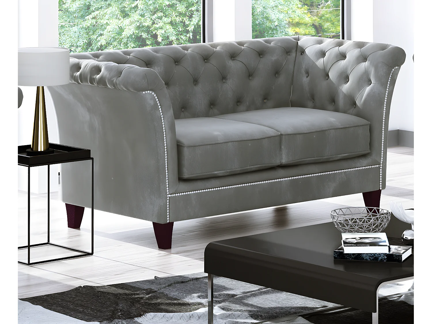 Chesterfield Cohen Polstergarnitur 3+2+1