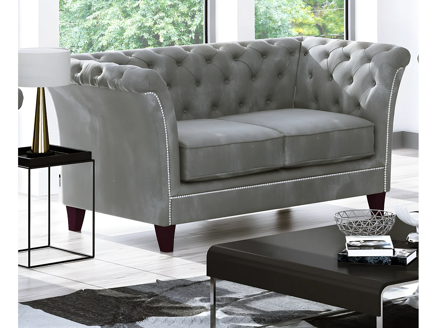 Chesterfield Cohen Polstergarnitur 3+2+1