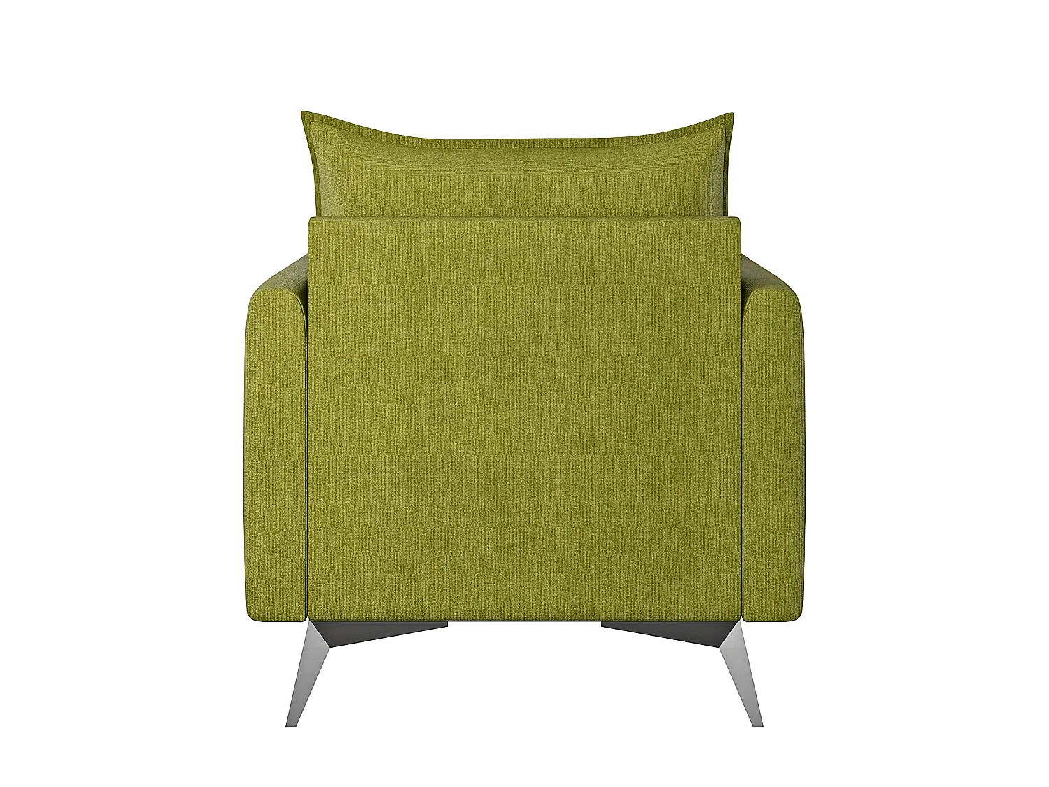 Modernes Sessel Harris mit Schwarz Metall Füßen