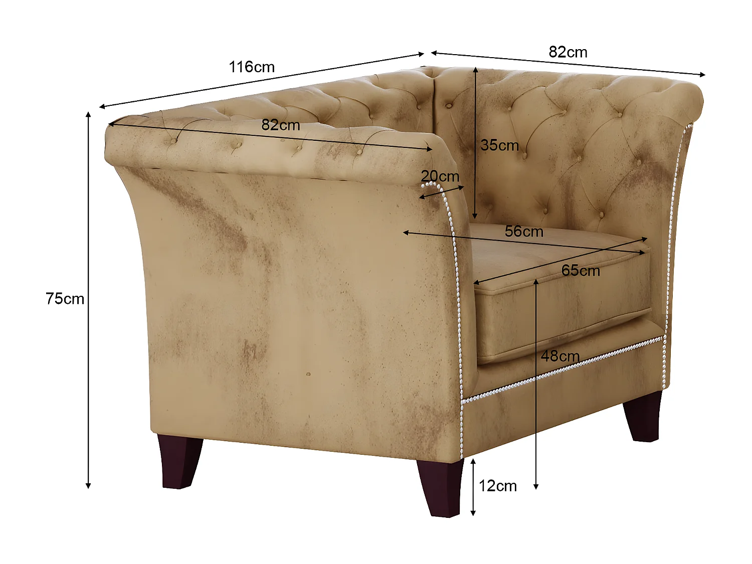 Cohen Chesterfield Sessel