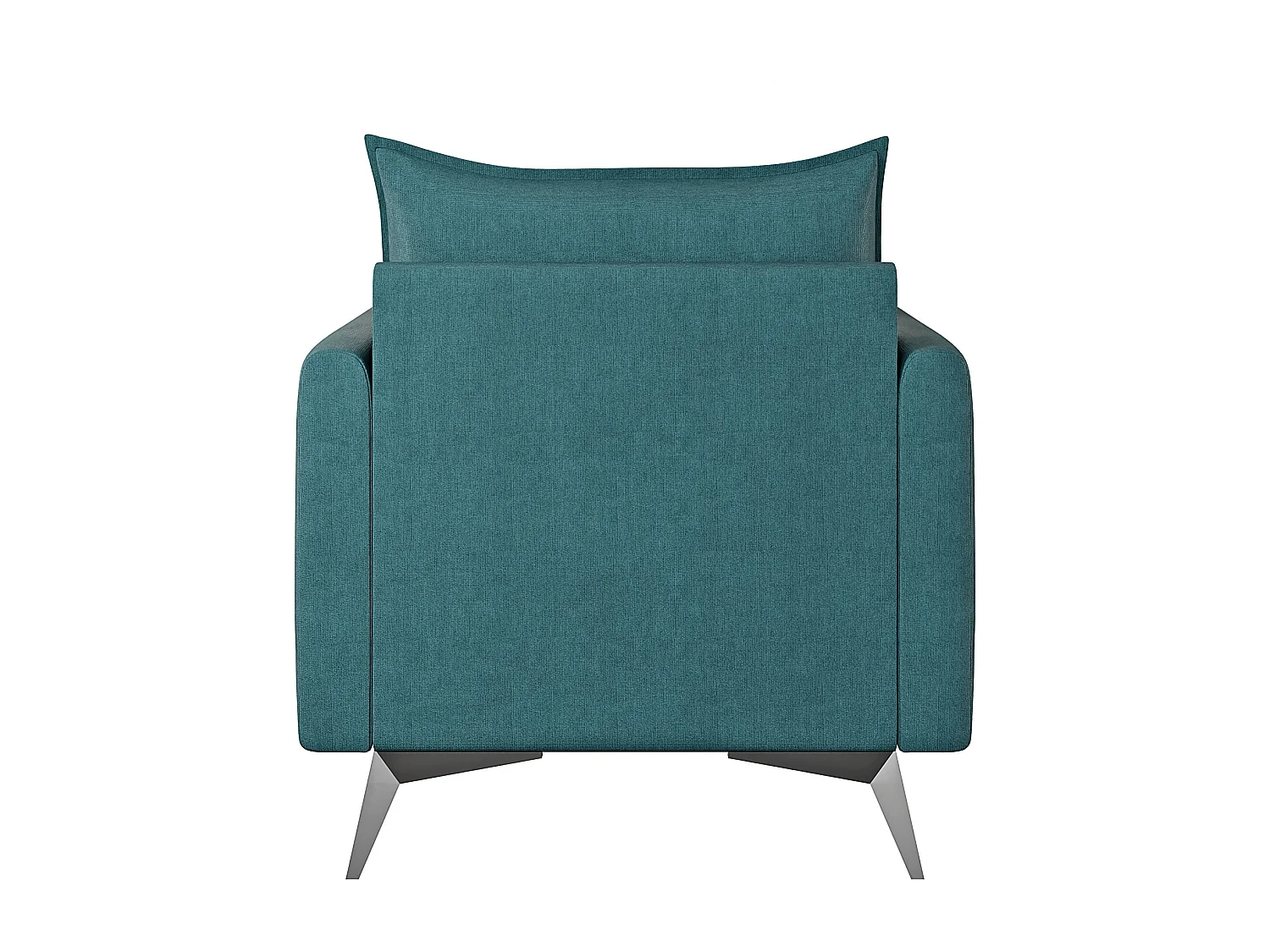 Modernes Sessel Harris mit Schwarz Metall Füßen