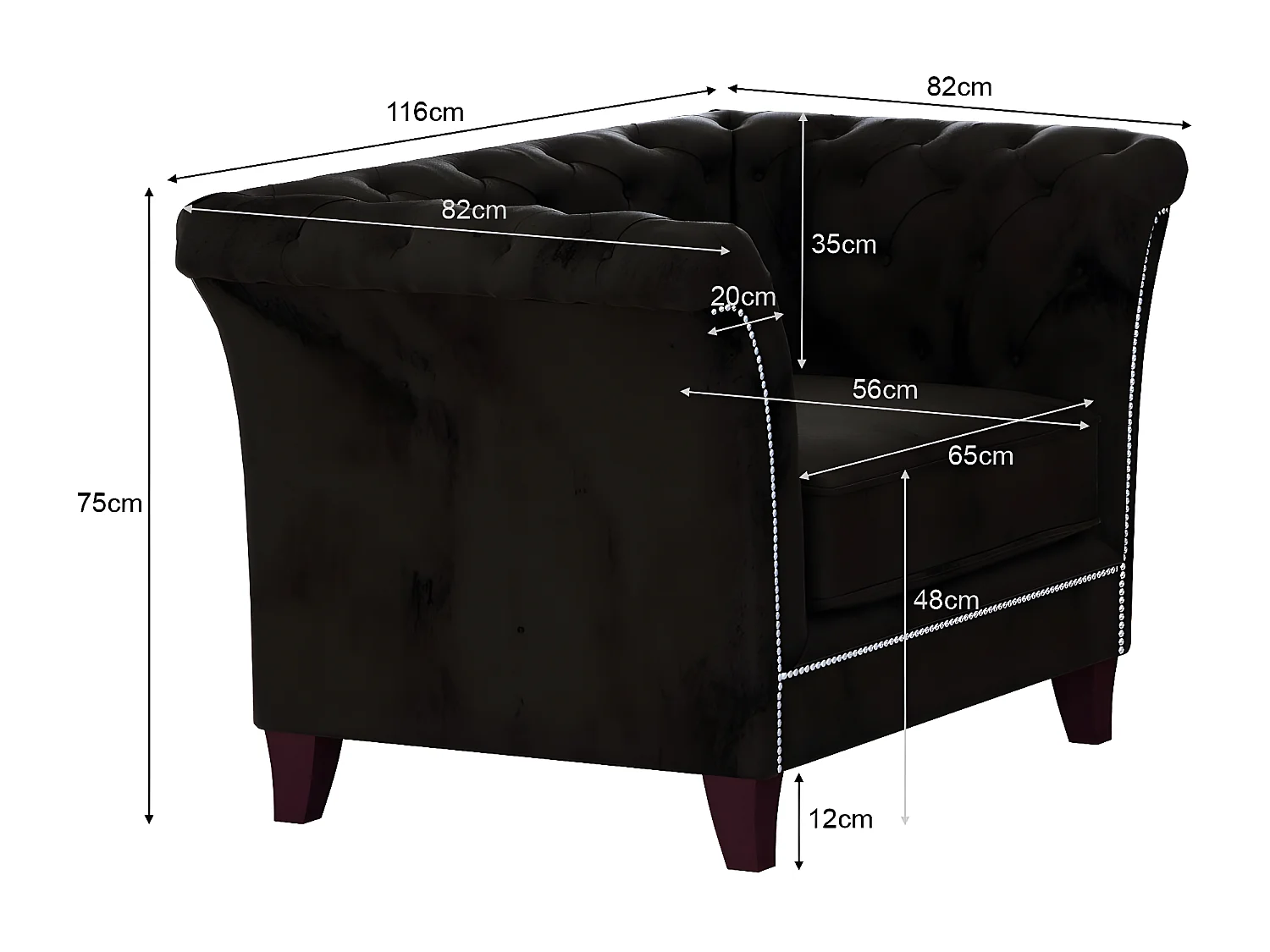 Cohen Chesterfield Sessel