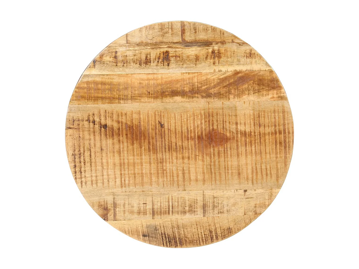 Tavolino Gold Ø68x43 cm Legno di mango grezzo