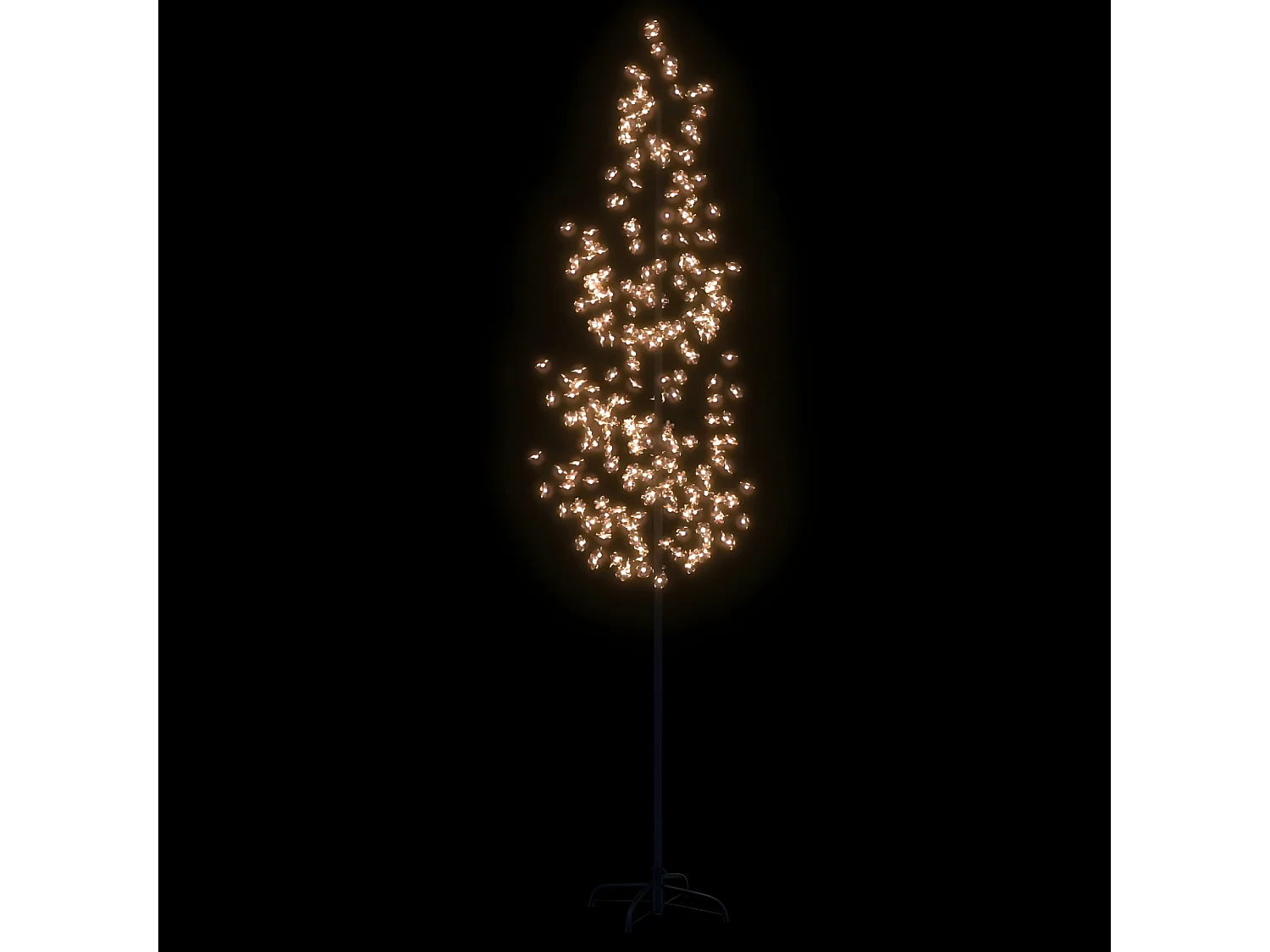 Arbre à LED fleur de cerisier 368 LED Blanc chaud 300 cm