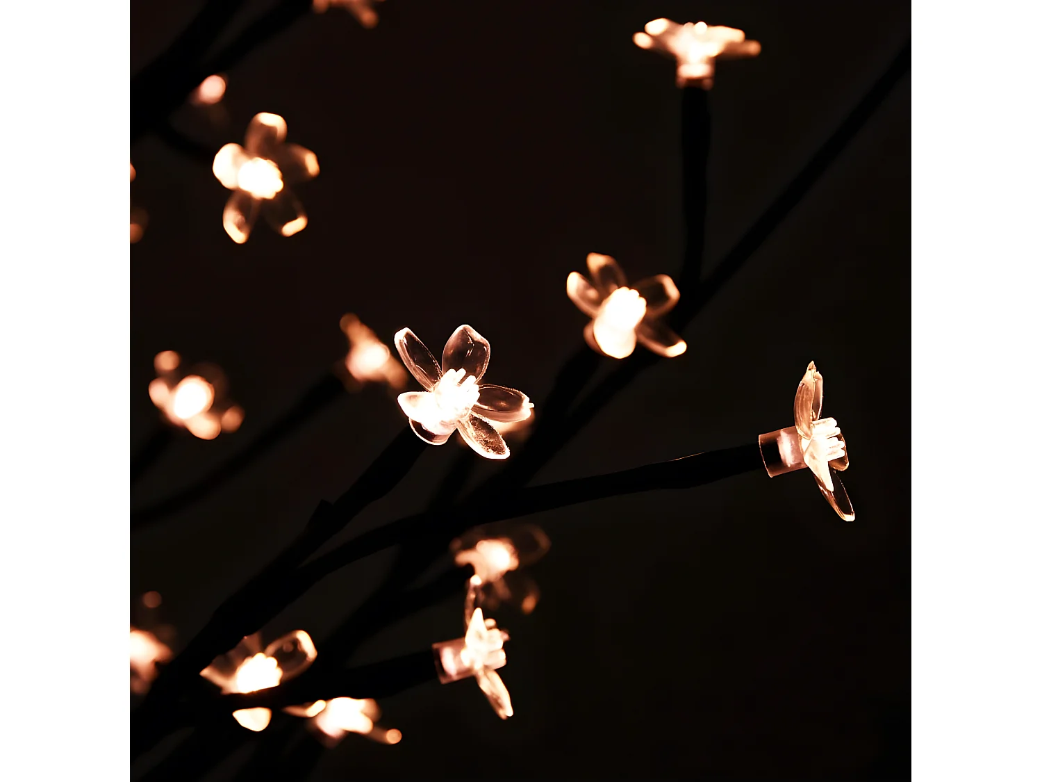 Kersenbloesem LED-boom 368 warm witte LED's 300 cm