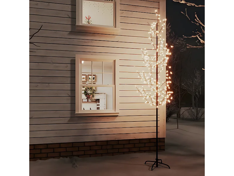 Kirschblüten-LED-Baum 368 warmweiße LEDs 300 cm