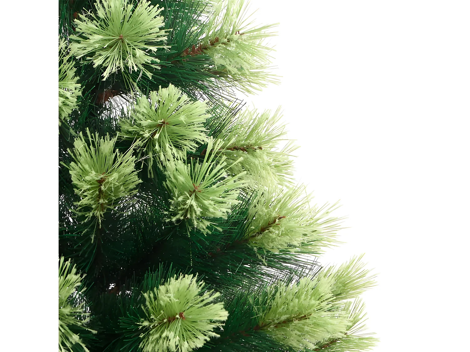 Opklapbare kunstkerstboom met standaard 180 cm