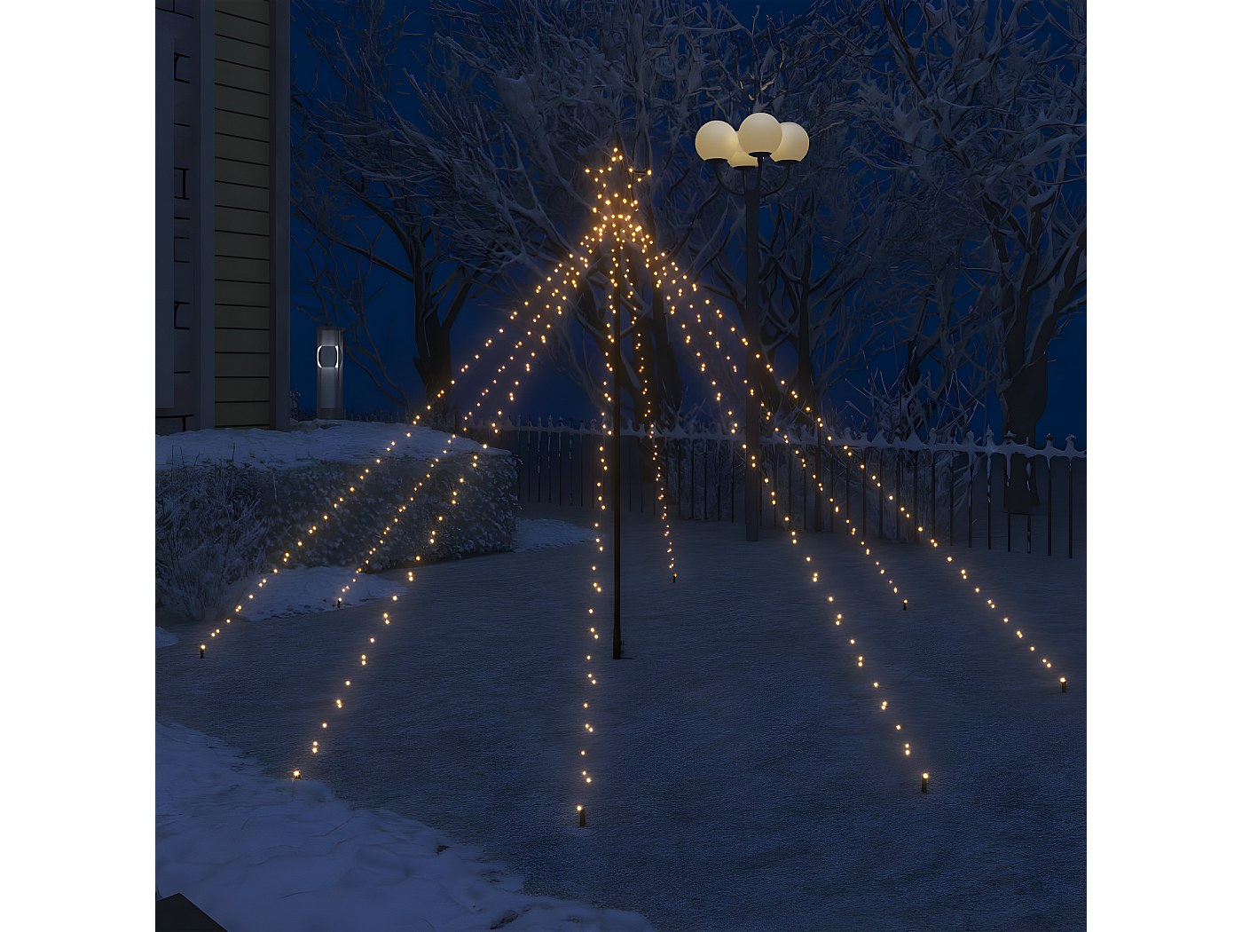 L'albero di Natale più desiderato di TikTok ha oltre 2mila luci led che cambiano colore